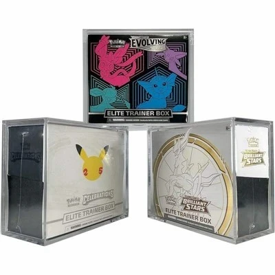 Pokemon Cards Celebrations Box Acrylic Display Case